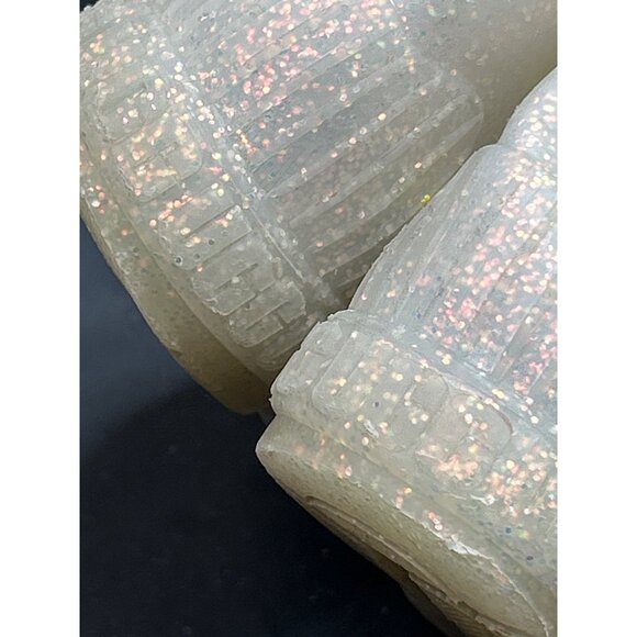 Girls Size 6 UGG Drizlita Glitter Boots Pearlized Sparkle Waterproof Slip-On - Picture 5 of 10